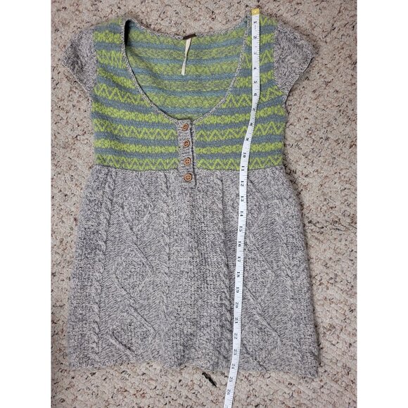 Free People Nordic-Inspired Knit Tunic Size XS - Picture 6 of 10